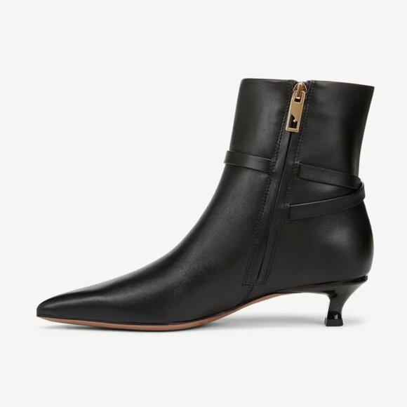 Franco Sarto Marnie Ankle Boot In Black Leather - Picture 8 of 8